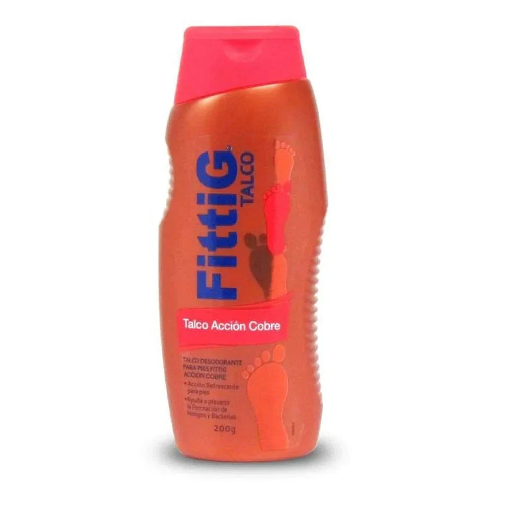 Fittig Talco acción Cobre x 200 g Farmex-Pluxee-Persistente